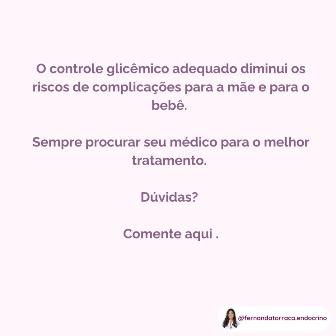 Tenho diabetes gestacional: meu filho vai nascer com diabetes? (imagem 4 de 4)